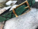 Royal Green (Silver or Gold Buckle)